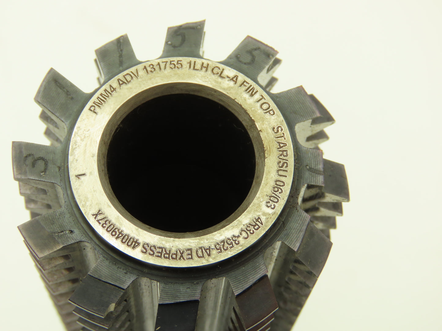 Klingelnberg PMM4 ADV 131755 Carbide Gear Hob Cutter Tool 45mm OD 19mm ID