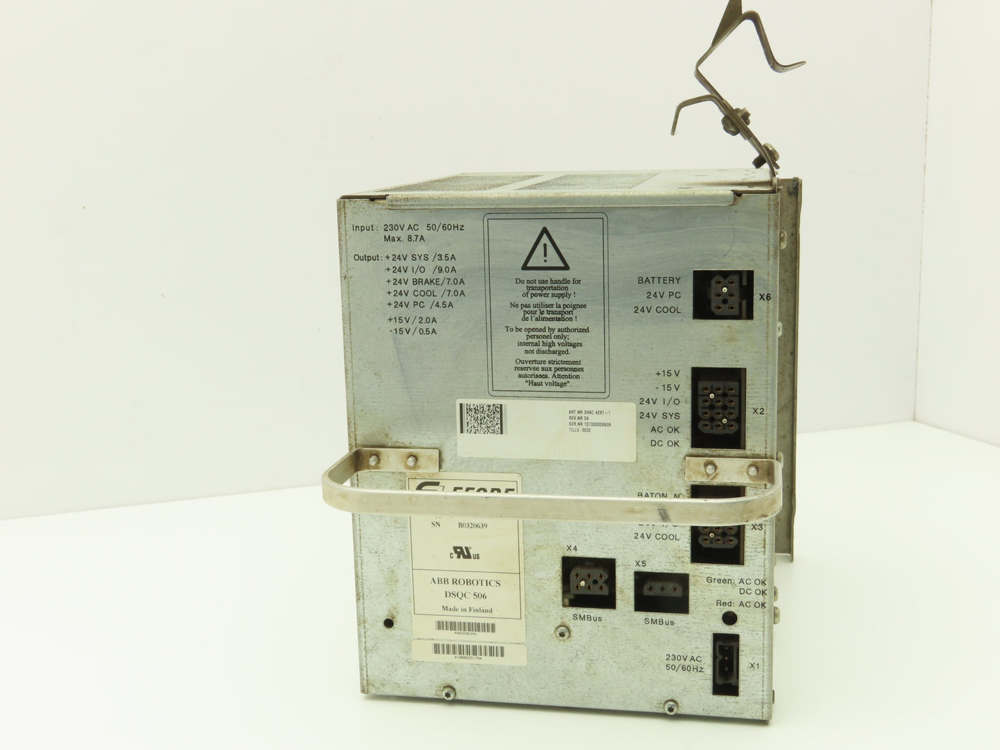 Efore ABB DSQC 506 Robotic Power Supply Type SR92B130
