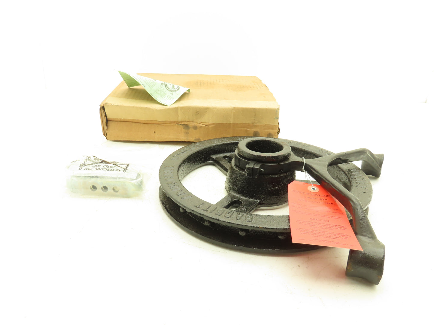 Babbitt 2-1/2 Sprocket Chain Wheel Manual Valve Operator W/Support & Hardware