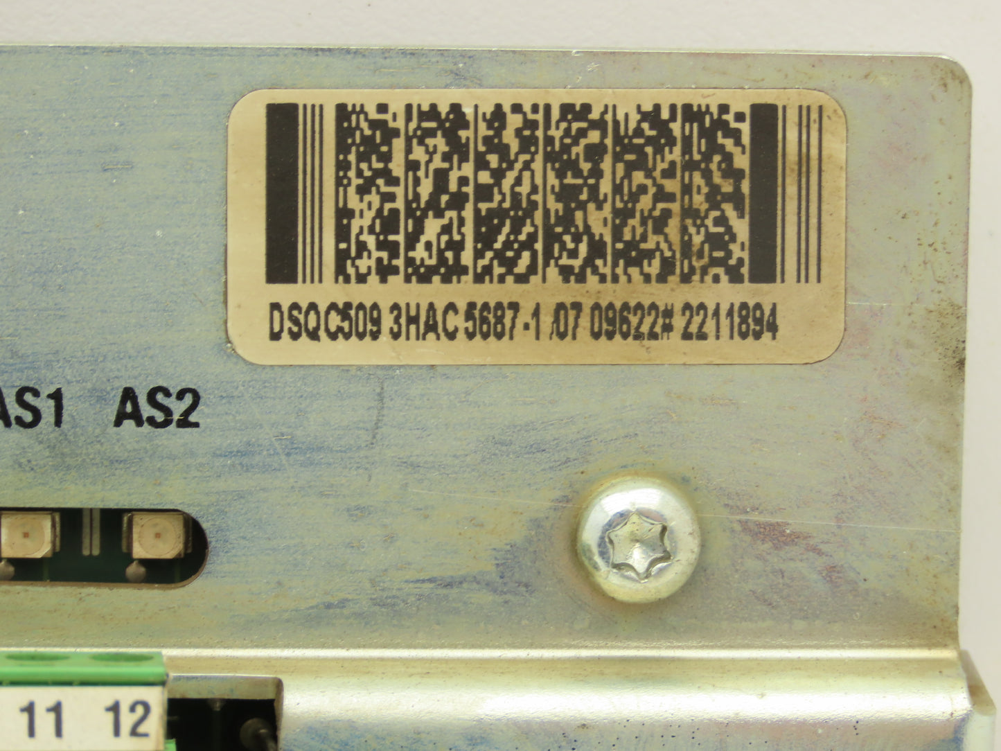 ABB DSQC 509 Connector Base Panel Unit 3HAC5687