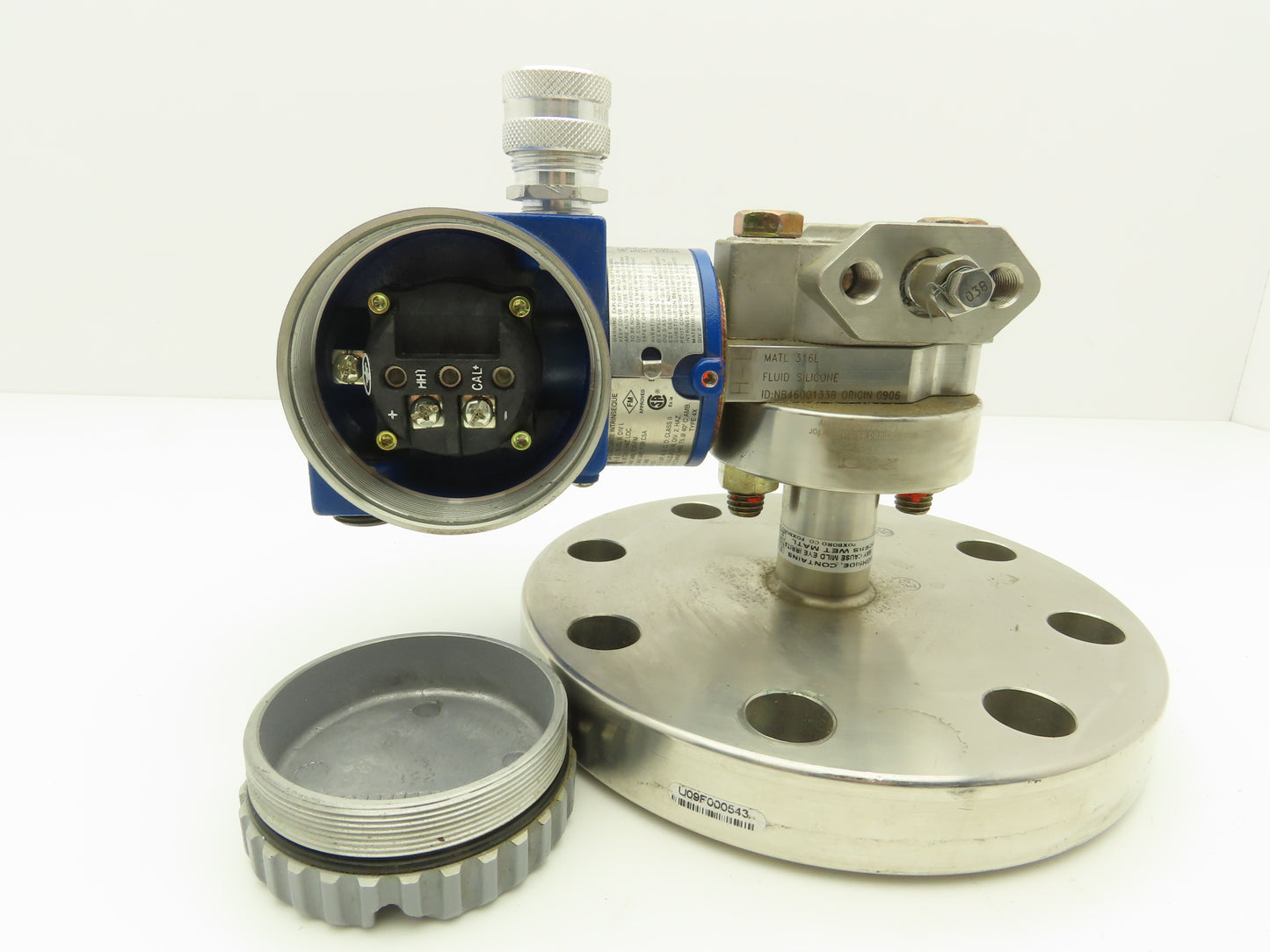 Foxboro IDP10-DF1B01F Pressure Transmitter 0-200"H2O 3" Flanged Sensor 12-42VDC