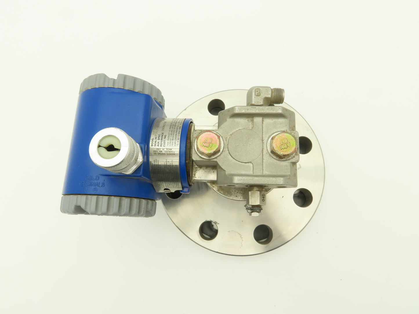 Foxboro IDP10-DF1B01F Pressure Transmitter 0-200"H2O 3" Flanged Sensor 12-42VDC