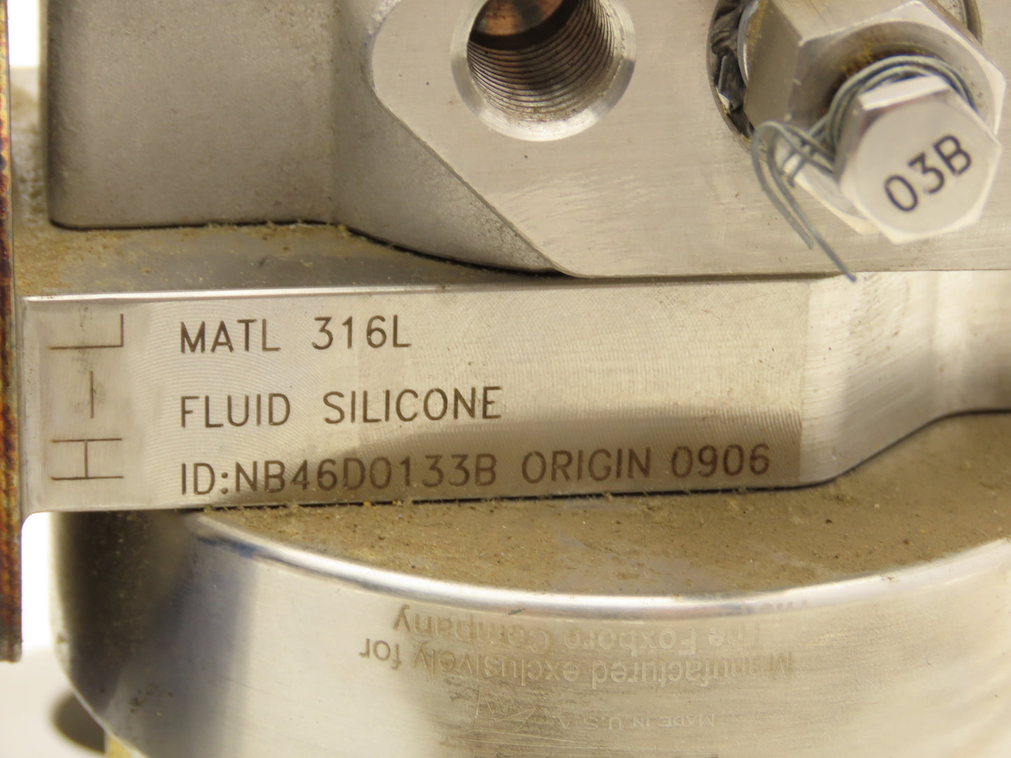 Foxboro IDP10-DF1B01F Pressure Transmitter 0-200"H2O 3" Flanged Sensor 12-42VDC
