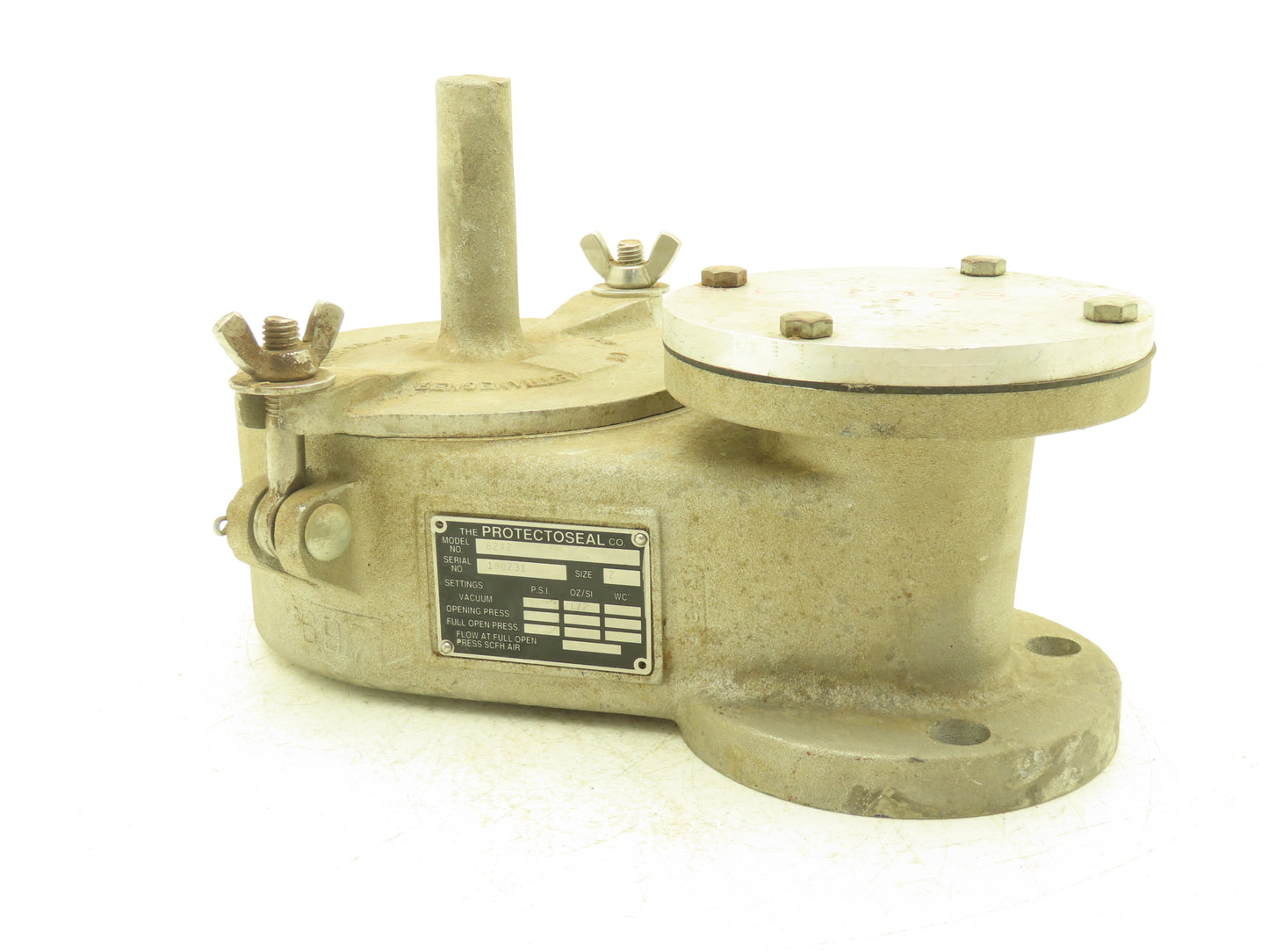 Protectoseal 6242 End of Line Vacuumed Relief Vent .5 Oz/Sq In Size 2