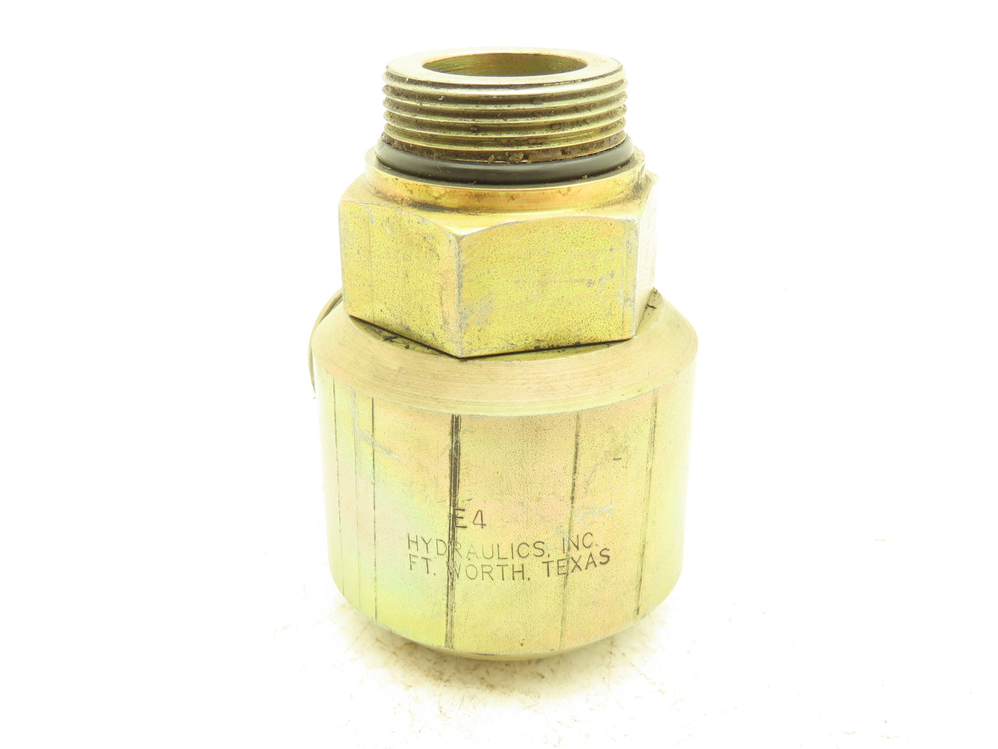 Hydraulics Inc Live Swivel 90 Deg 1-1/4"-20 JIC x 1-1/4" Str O-Ring