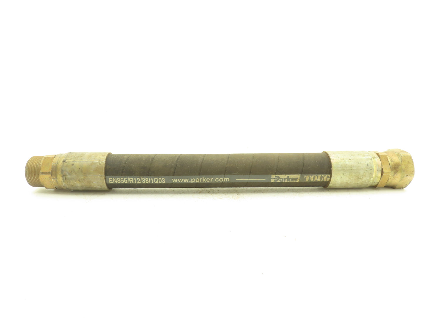 Parker 10671-24 Hydraulic Hose 1-1/2" JIC Female X 1-1/2"NPT Male 22-1/2" Length