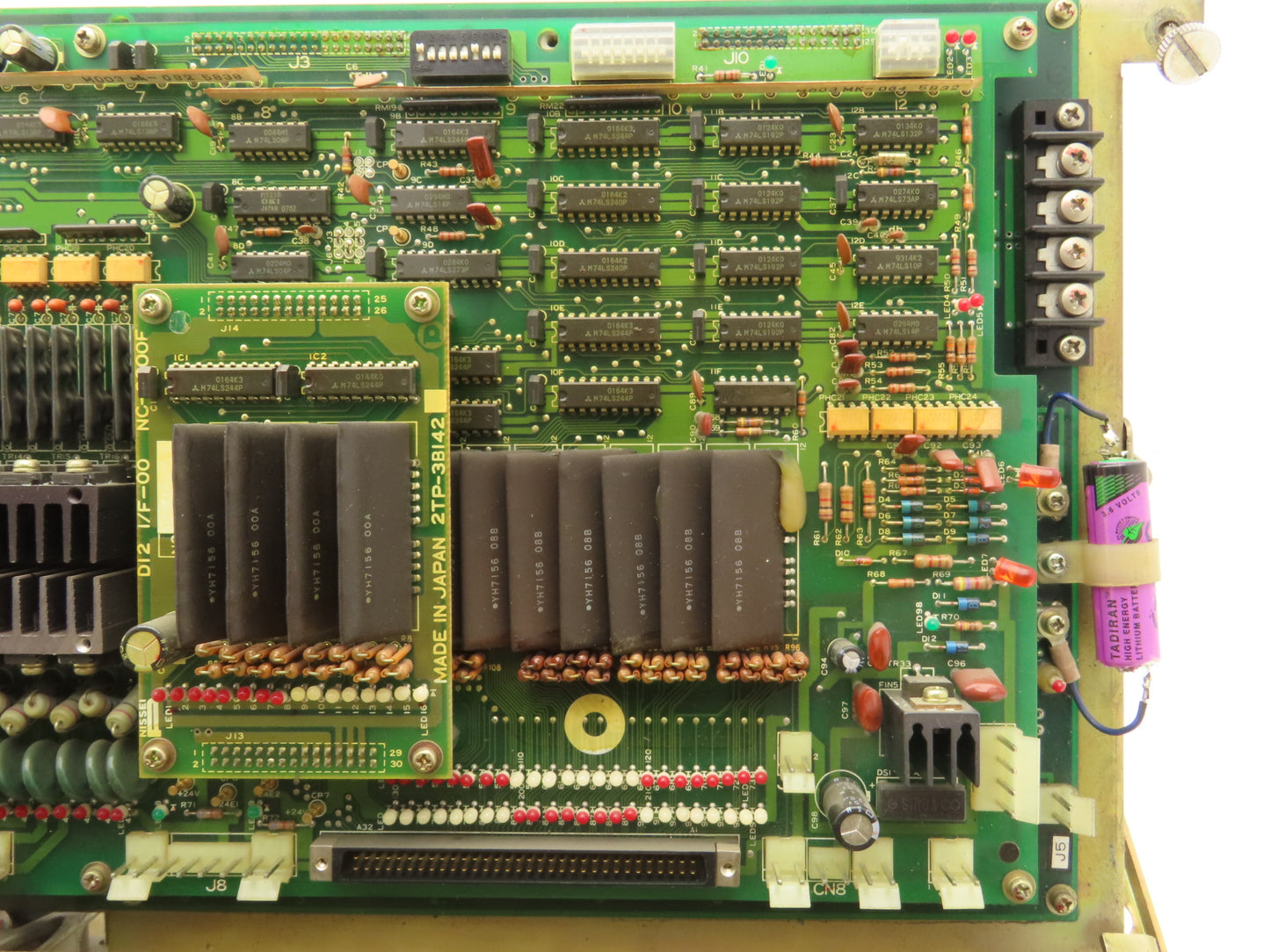 Nissei CPUA-EH-05 NC8000F2 Injection Molding Machine Printed Circuit Board