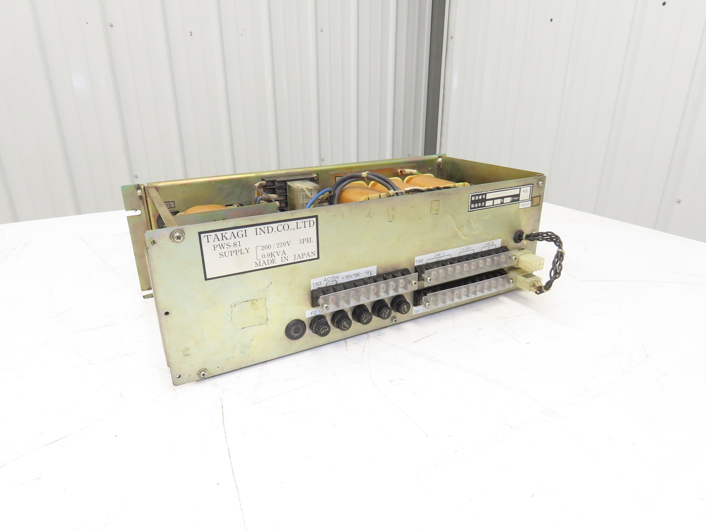 Takagi PWS-81 Power Supply 0.9kVA 200/220VAC