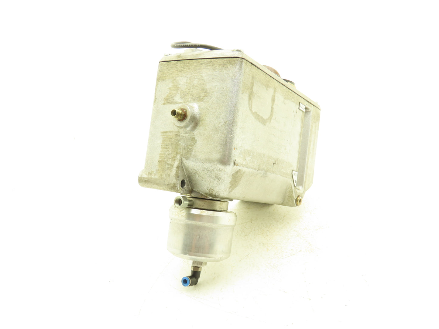 Tekawe 10 P-E 4,5 Lubrication Pump & Tank Pneumatic Drive 4.5L Cast Aluminum