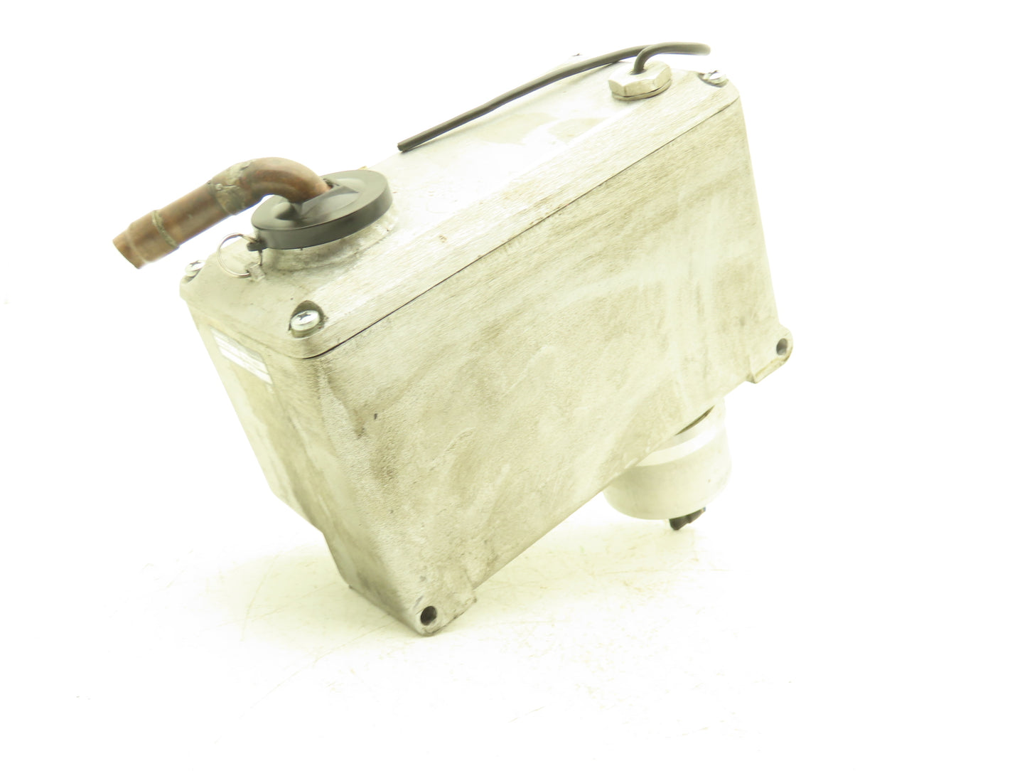 Tekawe 10 P-E 4,5 Lubrication Pump & Tank Pneumatic Drive 4.5L Cast Aluminum