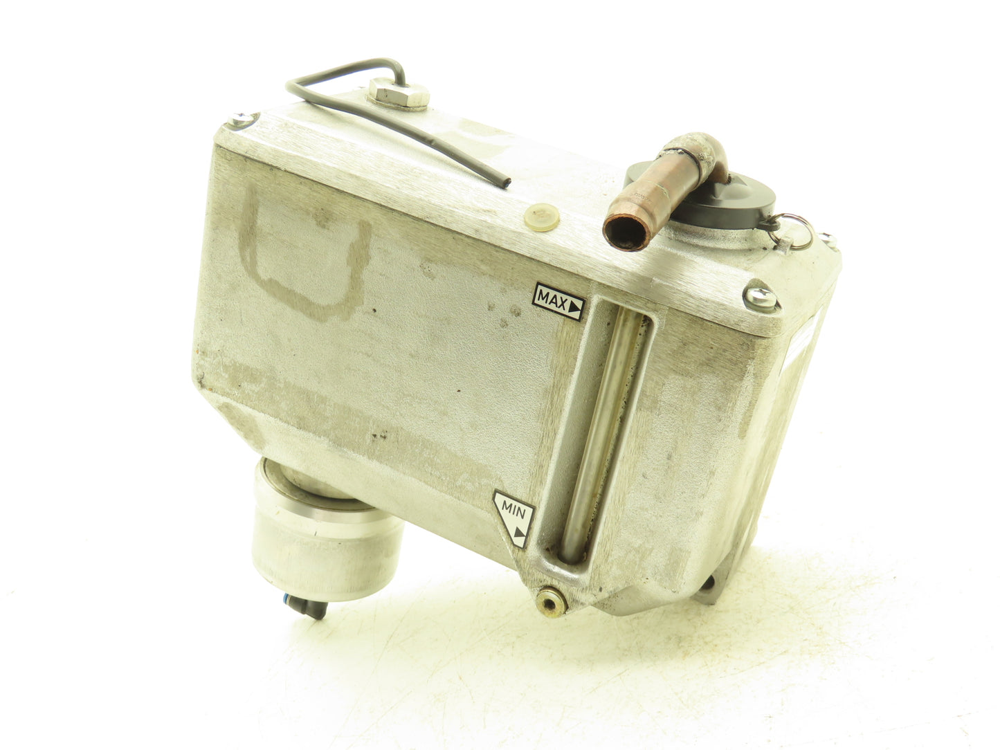 Tekawe 10 P-E 4,5 Lubrication Pump & Tank Pneumatic Drive 4.5L Cast Aluminum