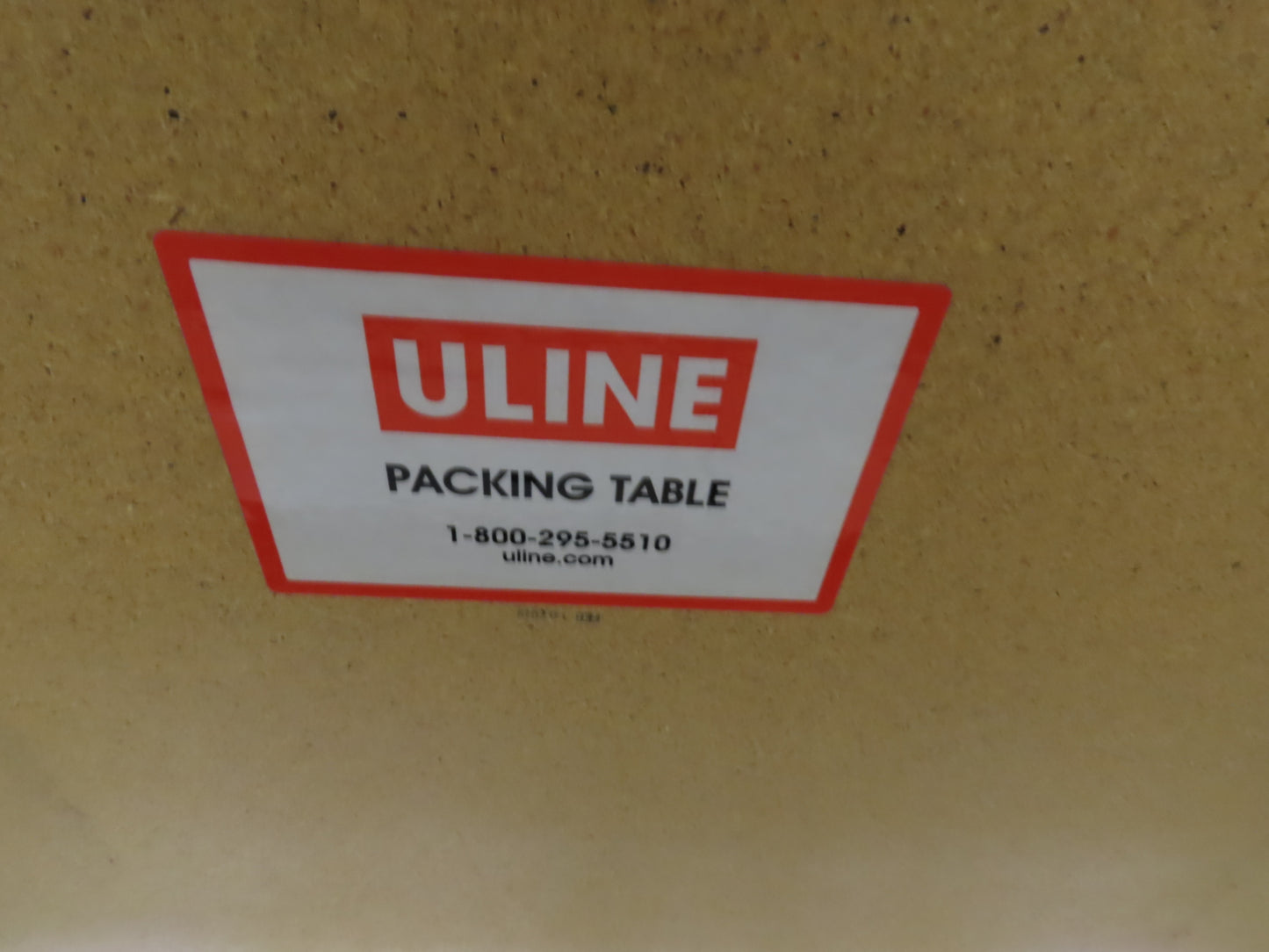 Uline 72"x 30" Industrial Work Bench Table Composite Wood Top w/Drawer