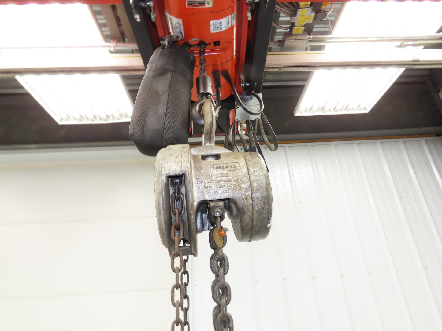 CM Cyclone Model S 2 Ton 4000Lb Manual Chain Fall Hand Hoist 10' Lift