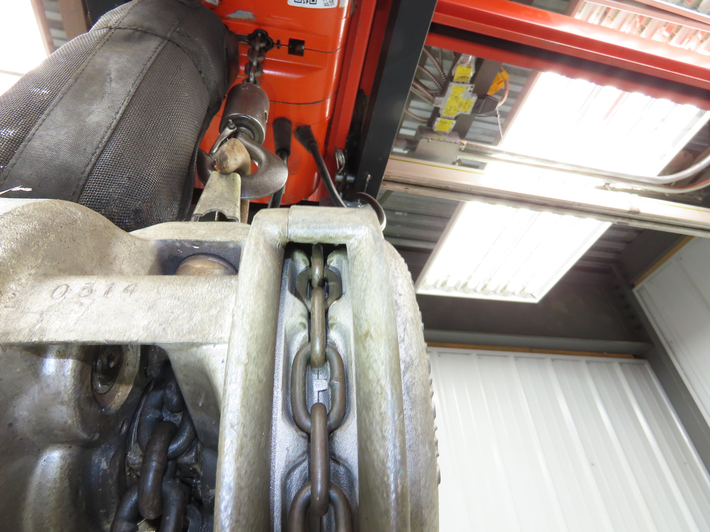 CM Cyclone Model S 2 Ton 4000Lb Manual Chain Fall Hand Hoist 10' Lift