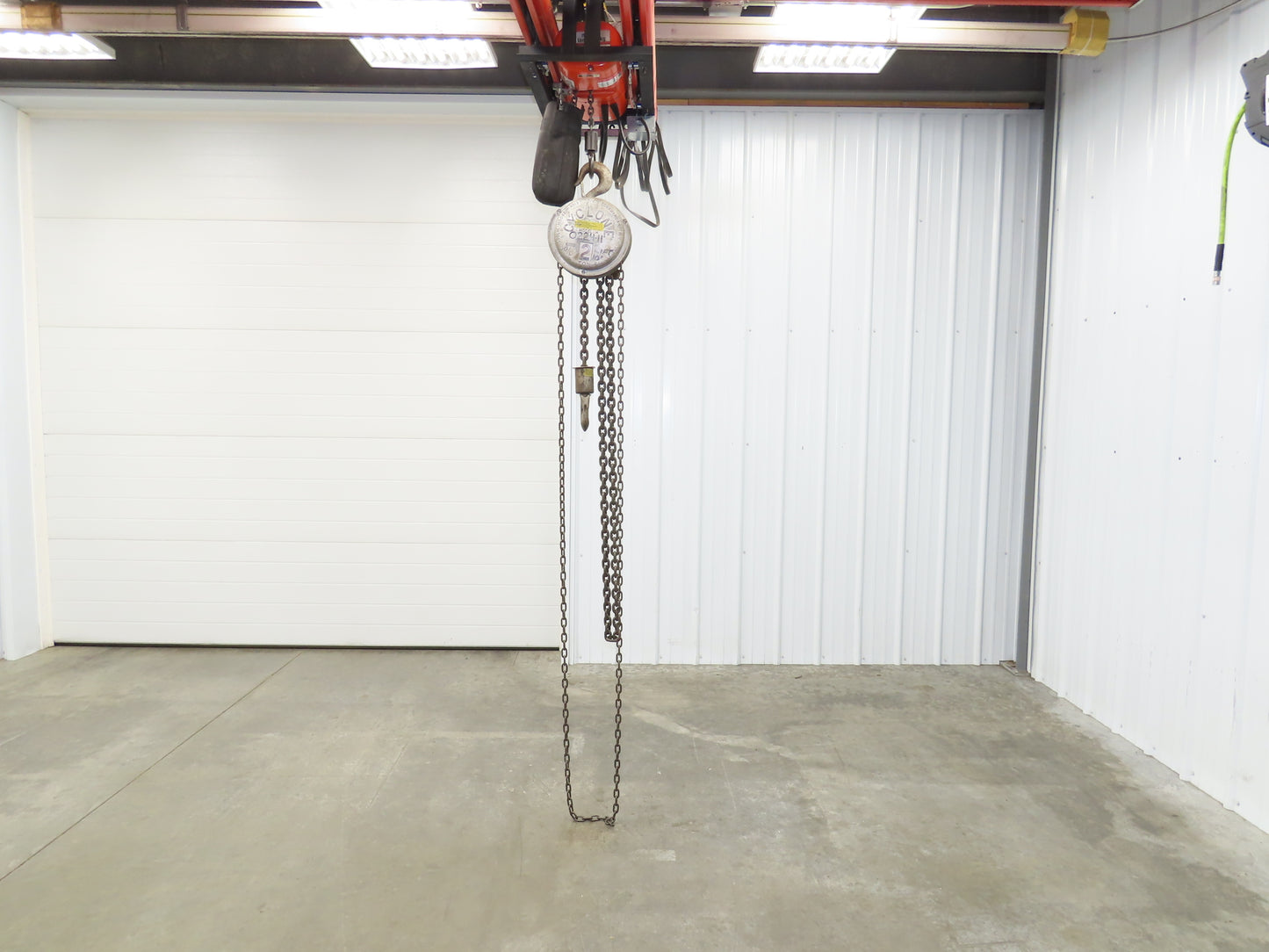 CM Cyclone Model S 2 Ton 4000Lb Manual Chain Fall Hand Hoist 10' Lift
