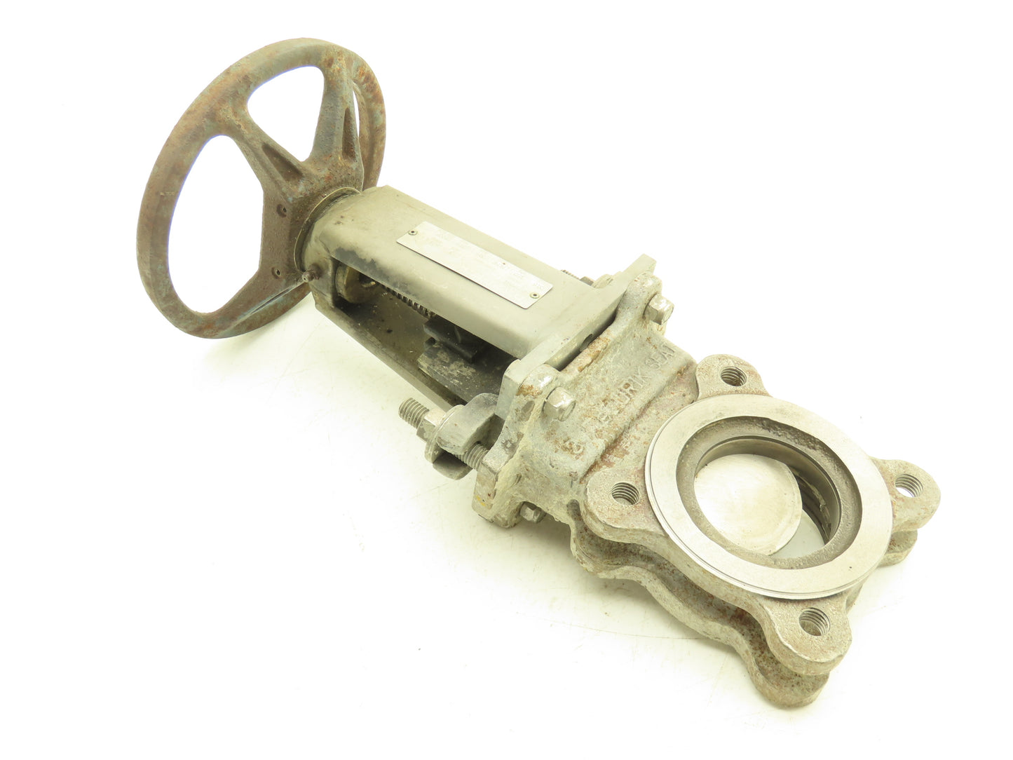 DeZurik 9258994 3" Knife Gate Valve 316 SS Rising Stem Fig. KGS Riser SS