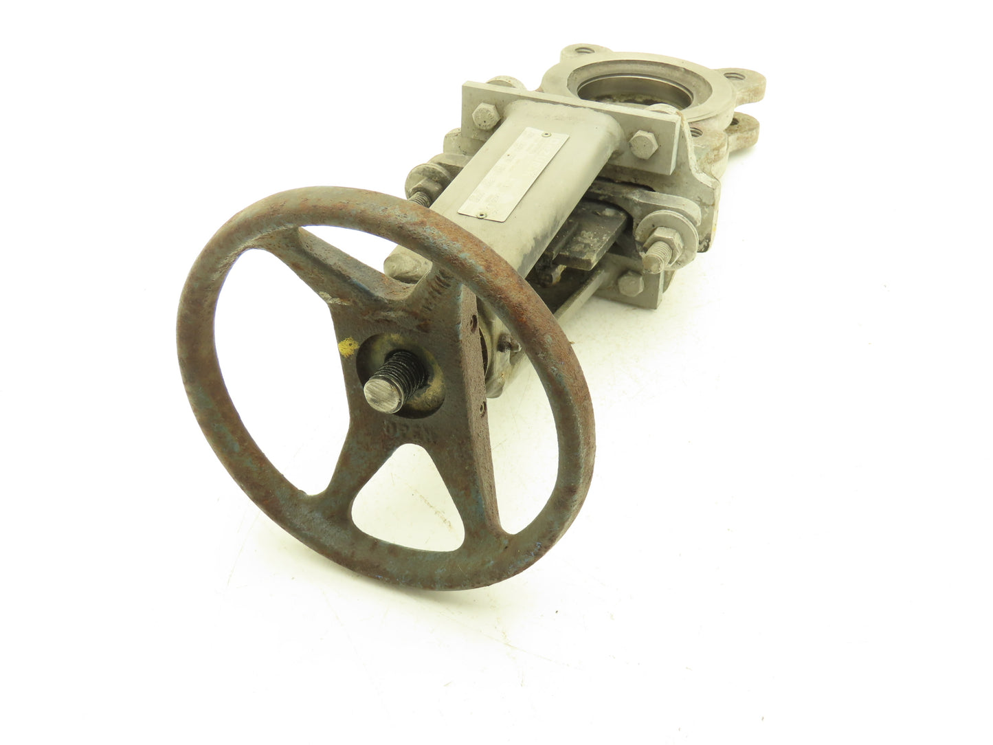 DeZurik 9258994 3" Knife Gate Valve 316 SS Rising Stem Fig. KGS Riser SS