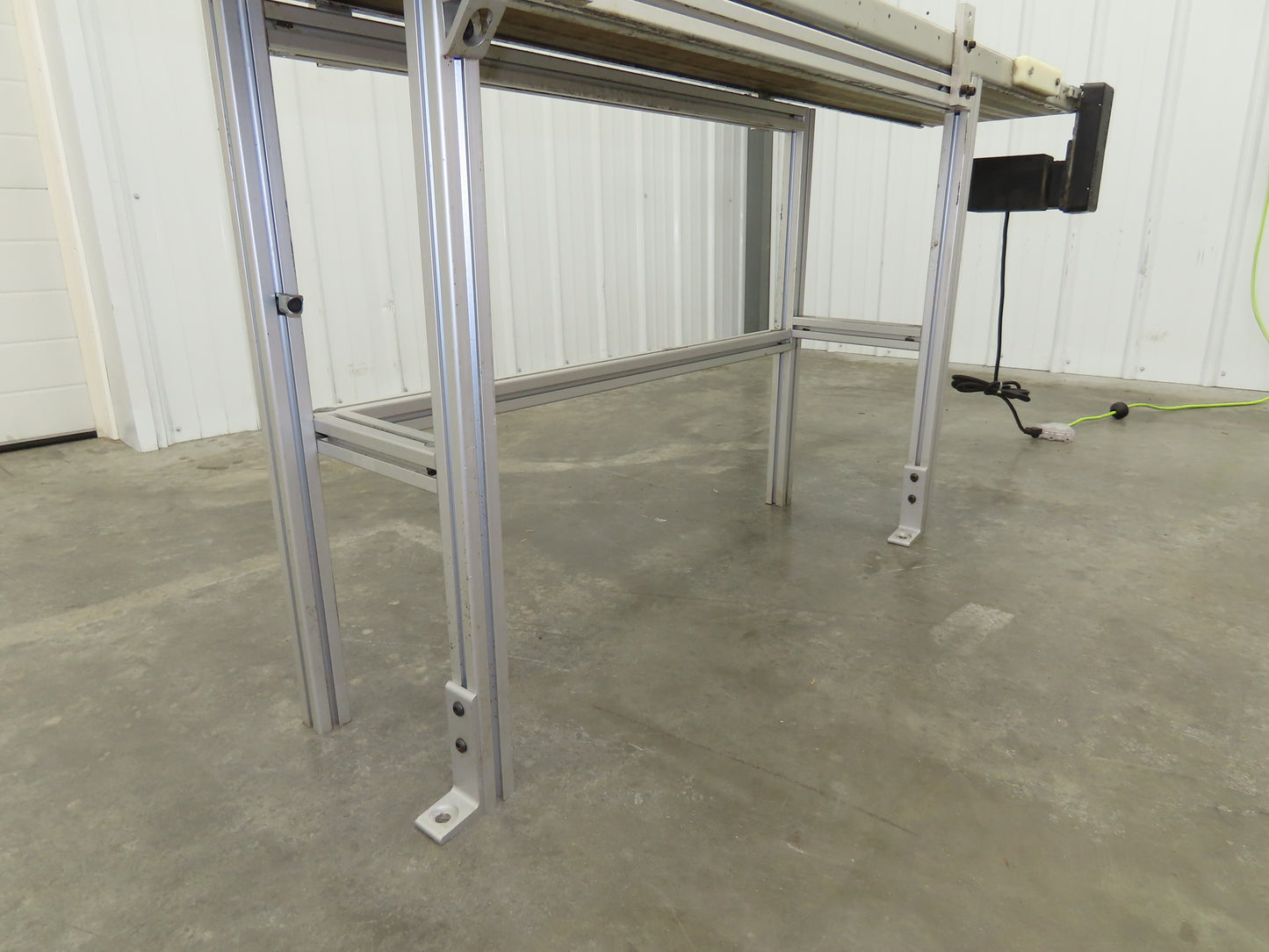 QC Industries 12"x 72" Belt Conveyor 120V Variable Speed Belt Drive 0-13FPM