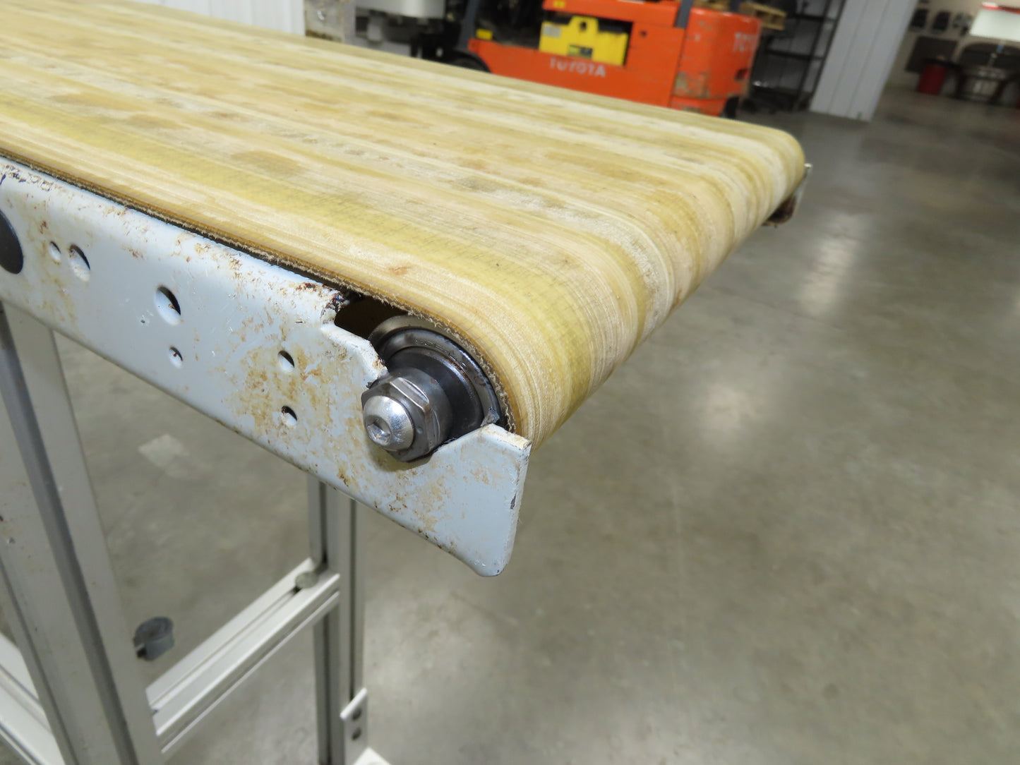 QC Industries 12"x 72" Belt Conveyor 120V Variable Speed Belt Drive 0-13FPM