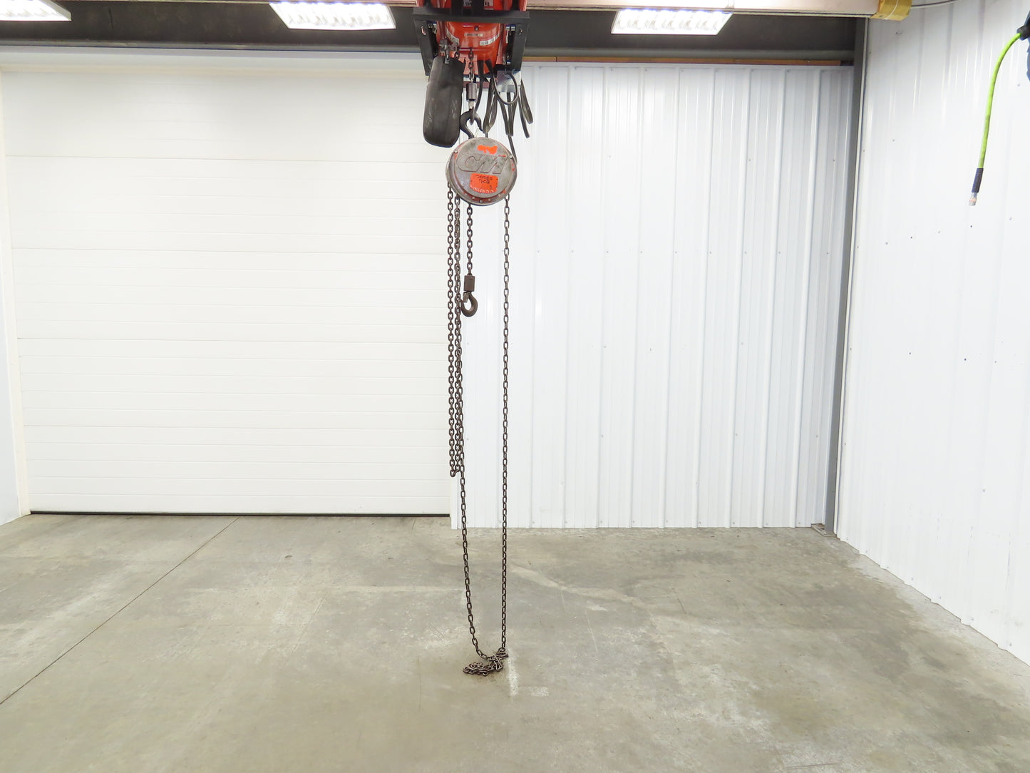 CM Cyclone Series 646 1 Ton 2000Lb Manual Chain Fall Hand Hoist 9' Lift