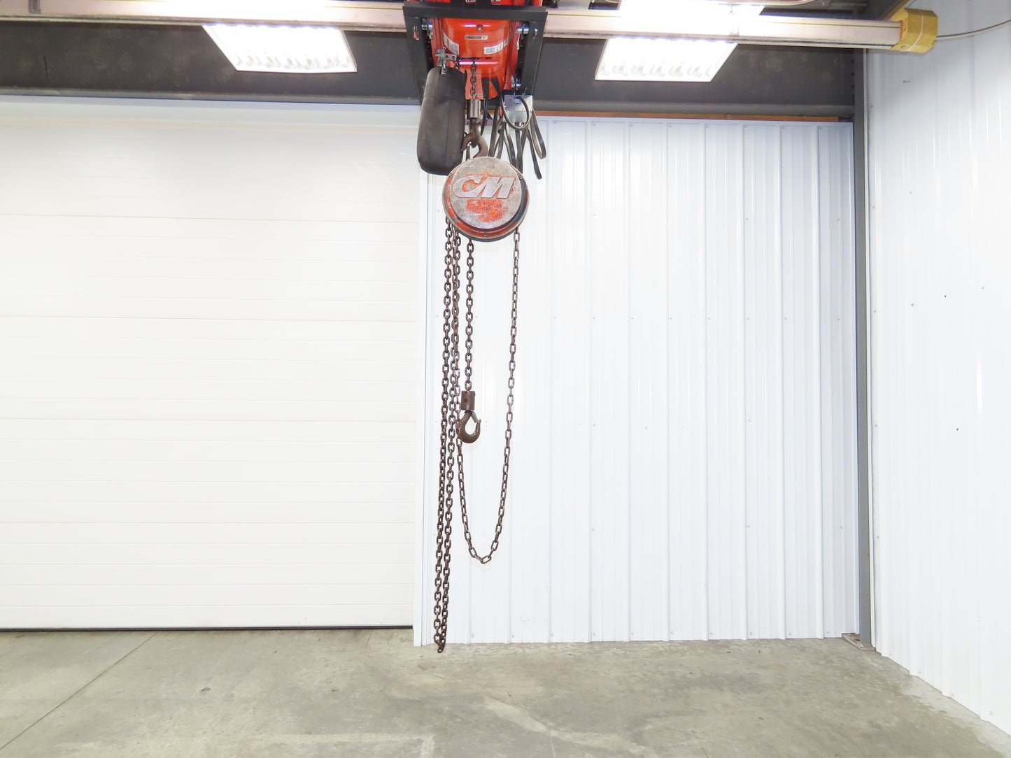 CM Cyclone Series 646 1 Ton 2000Lb Manual Chain Fall Hand Hoist 11' 6" Lift