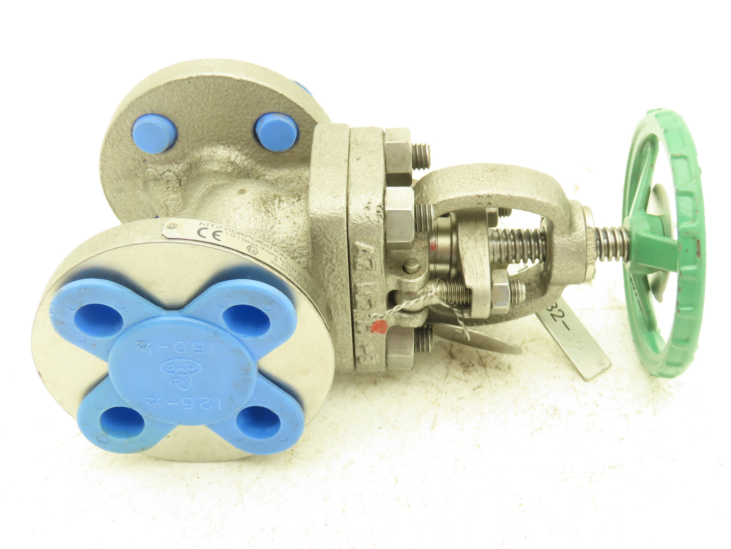 Kitz B16-34 1/2" Gate Valve Rising Stem Flanged SS CF8M Body