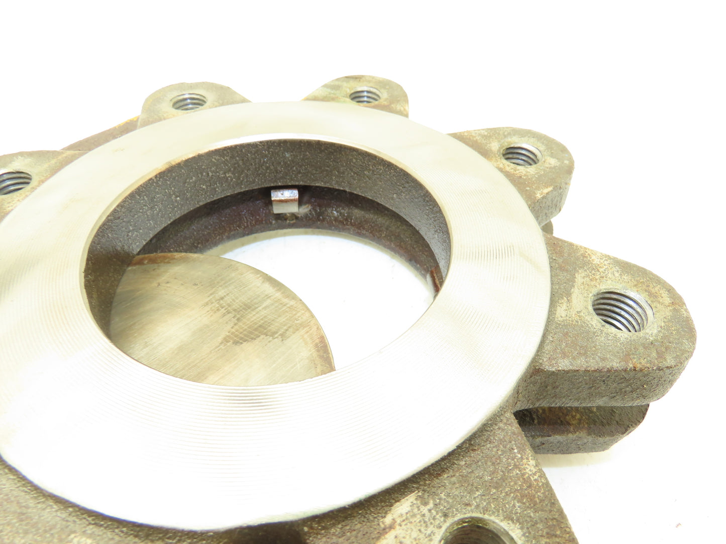 ITT Fabri-Valve C37S316 4" Stainless Knife Gate Valve Rising Stem Metal Seat