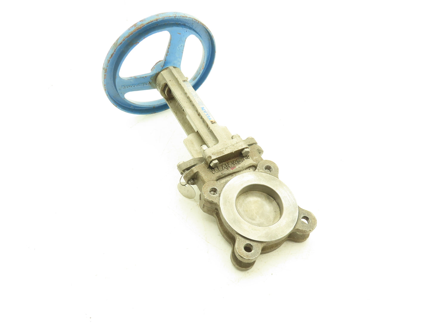 Velan L10-0310C-13SL 3" Stainless Knife Gate Valve 316SS Rising Stem Lug Style