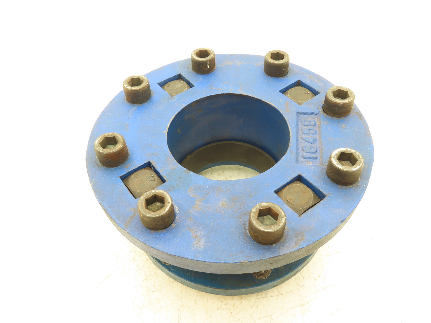 Dresser 50-57-0012 Bolted Coupling 3" Flanged Pipe Adapter with Gasket 3.75"ID