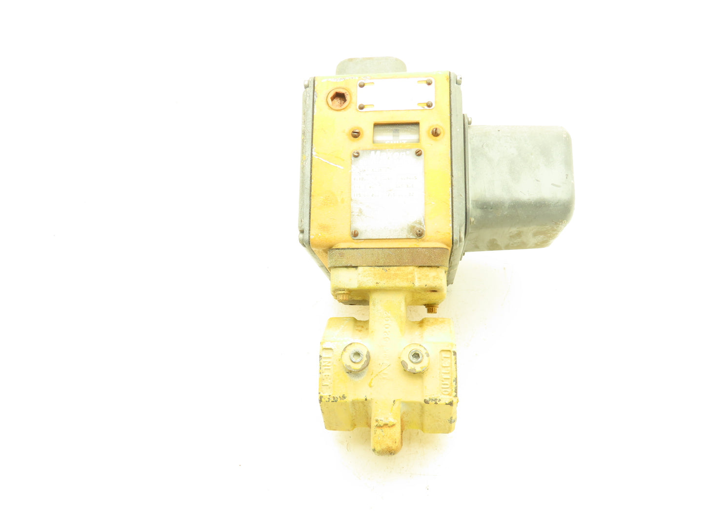 Maxon 2-1/2" 5000-1 Natural Gas Shut Off Valve 2.5"NPT 40PSI 115V