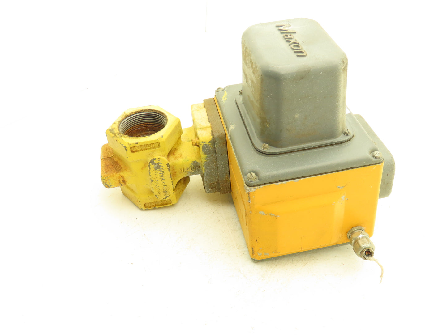 Maxon 2-1/2" 5000-1 Natural Gas Shut Off Valve 2.5"NPT 40PSI 115V