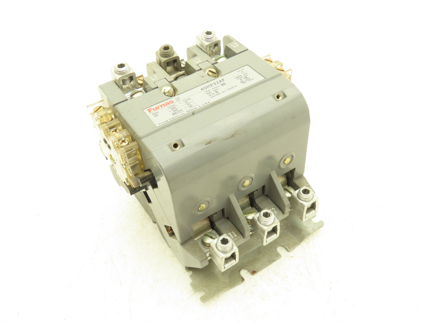 Furnas 40HP32AF Contactor Motor Starter 3Ph 600v 50Hp Ser A Coil 120v
