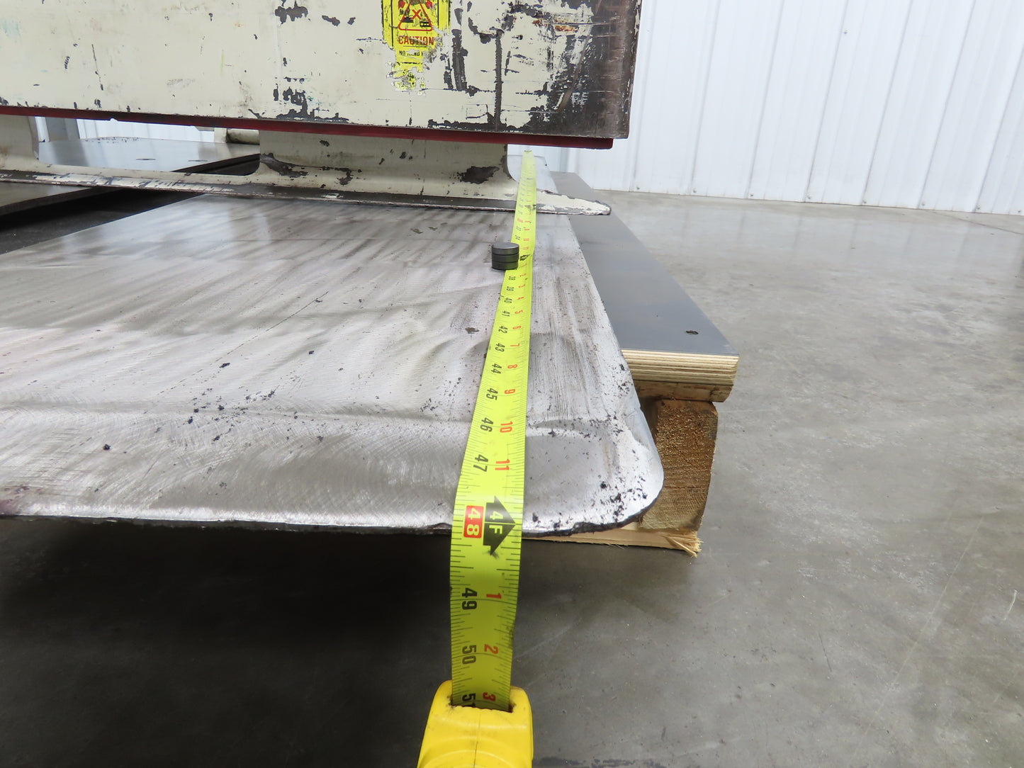 Cascade 35E-QPB-Q002 Forklift Push Pull Attachment 3500 LB Cap 48" Slip Sheet