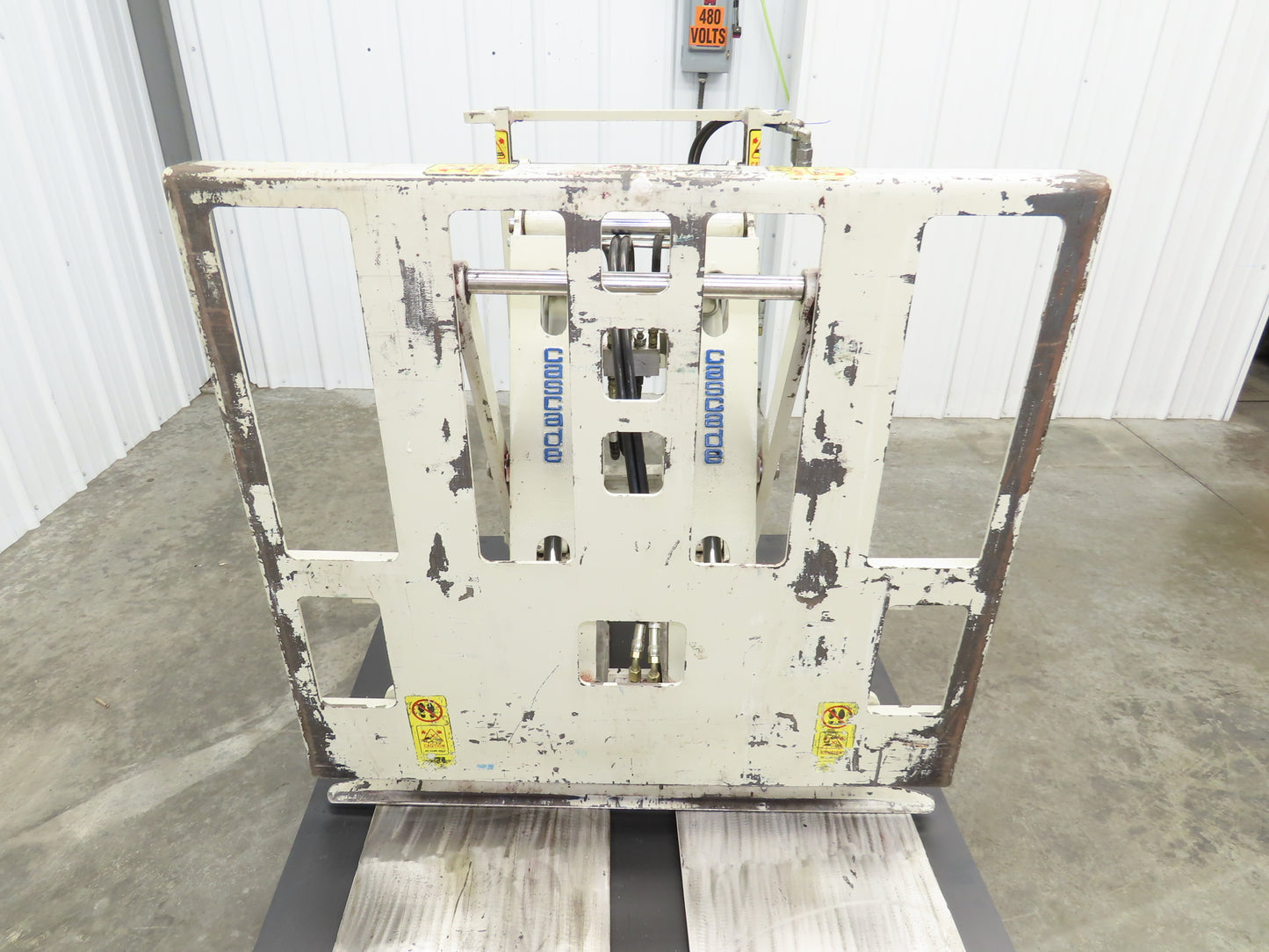 Cascade 35E-QPB-Q002 Forklift Push Pull Attachment 3500 LB Cap 48" Slip Sheet