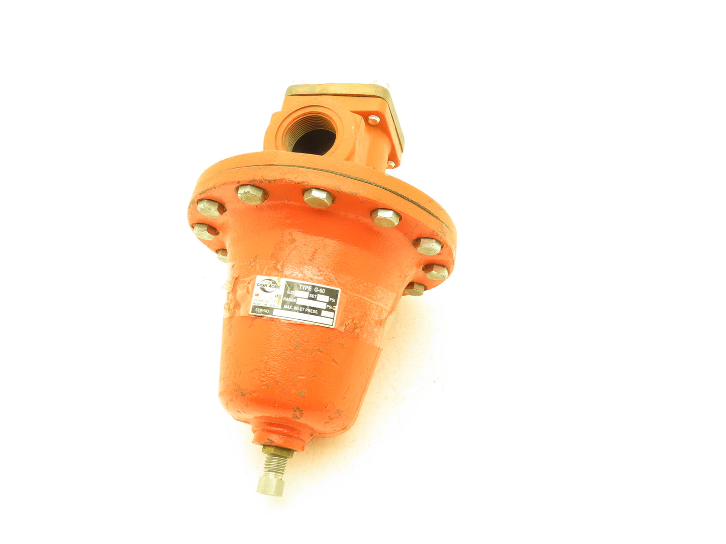 Cash Acme G-60 Pressure Regulator Reducing Valve 10-50 PSI 1-1/2"NPT