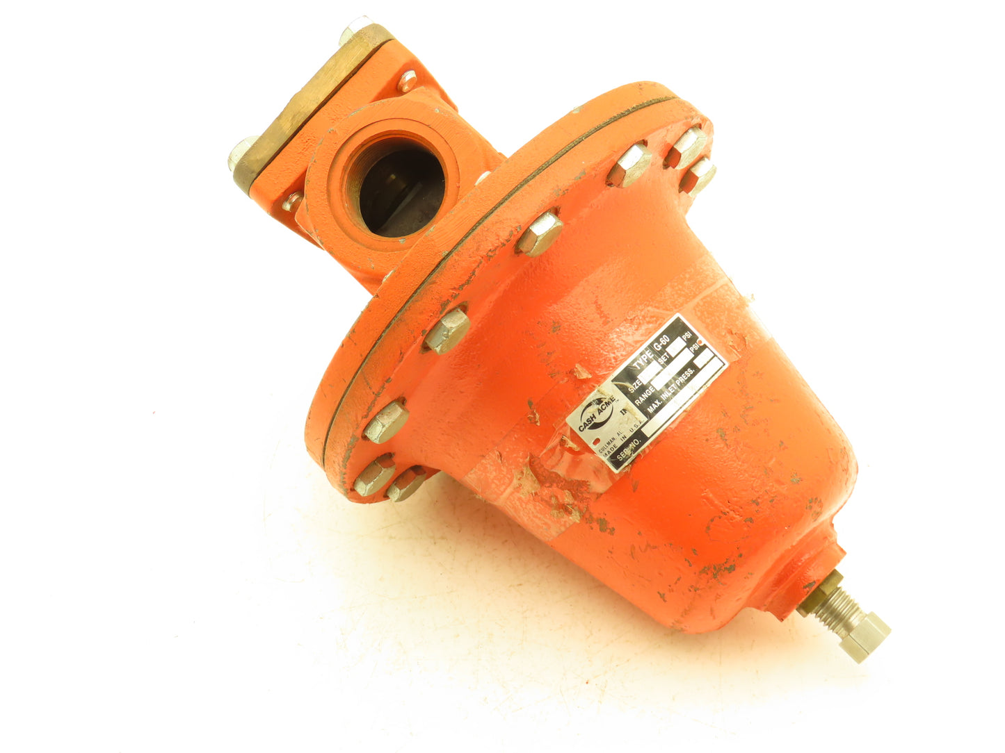 Cash Acme G-60 Pressure Regulator Reducing Valve 10-50 PSI 1-1/2"NPT