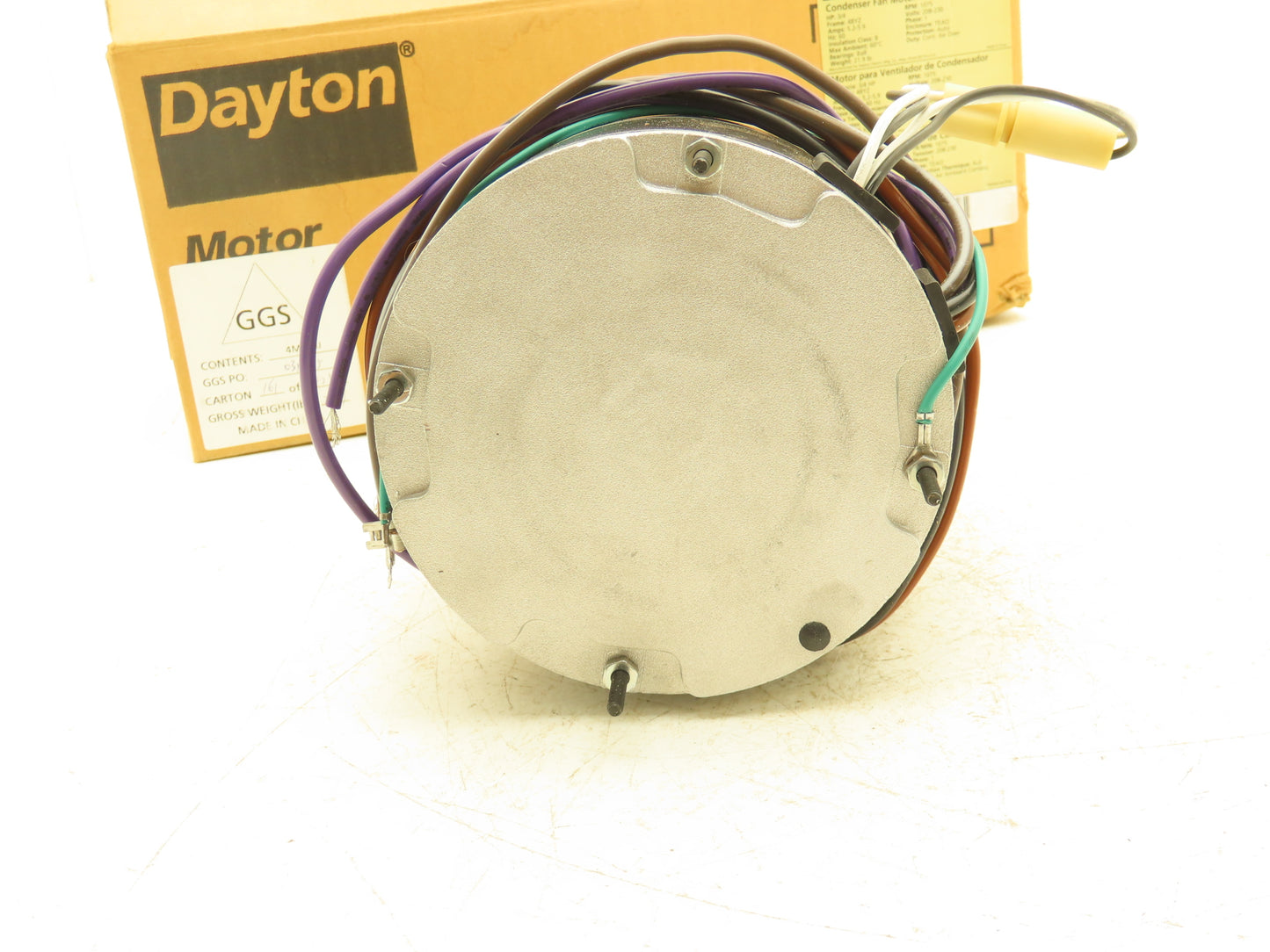 Dayton 4M208J PSC HVAC Condenser Fan Motor 3/4Hp 1075rpm 208-230V 1PH 48YZ TEAO