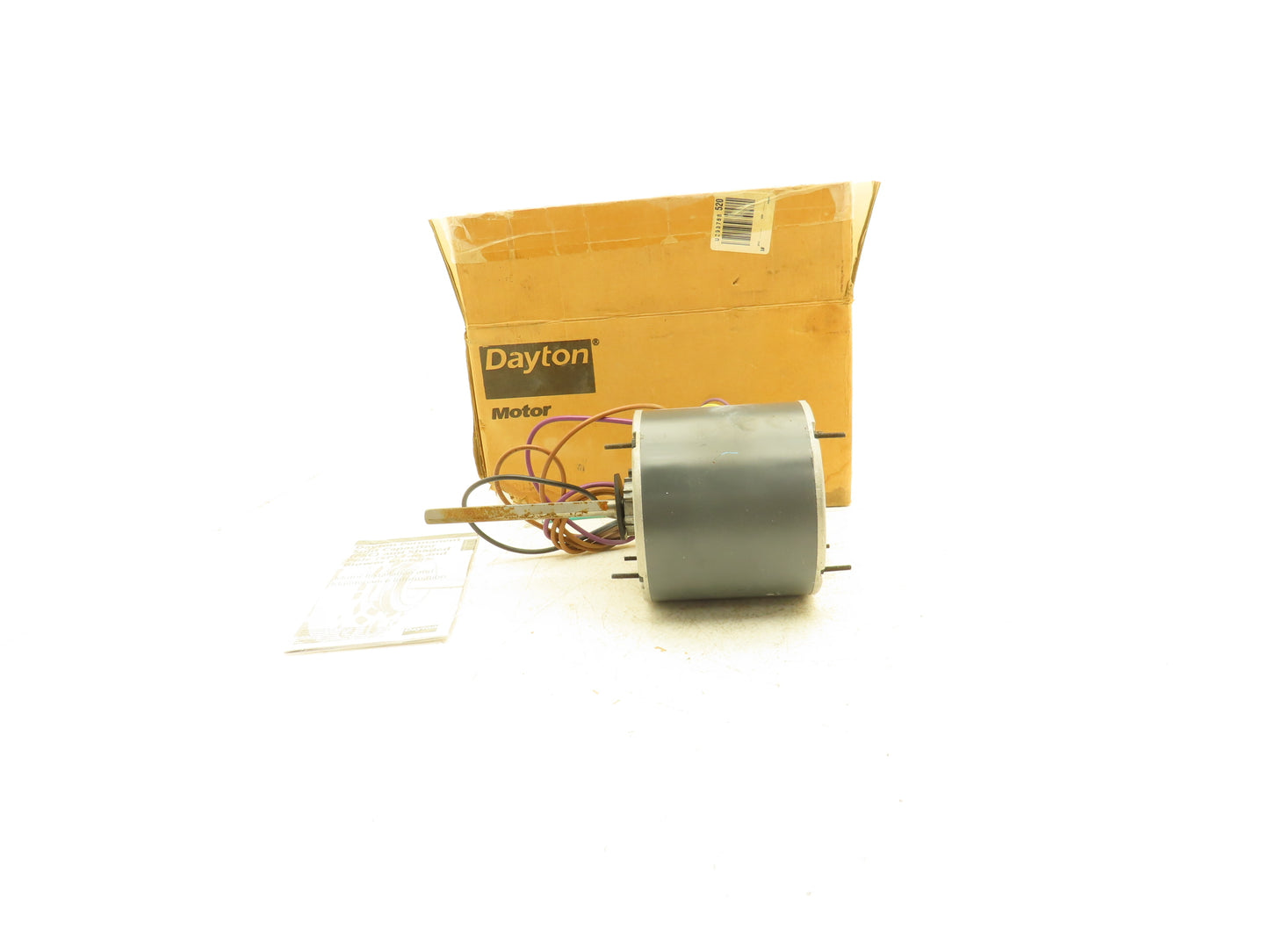 Dayton 4M207G PSC HVAC Condenser Fan Motor 1/2Hp 1075rpm 208-230V 1PH 48YZ TEAO