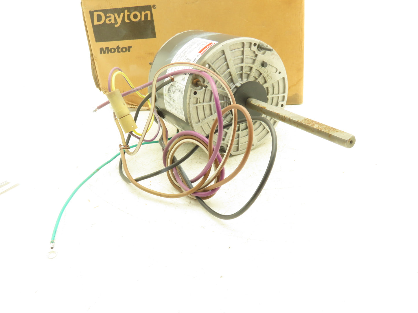 Dayton 4M207G PSC HVAC Condenser Fan Motor 1/2Hp 1075rpm 208-230V 1PH 48YZ TEAO