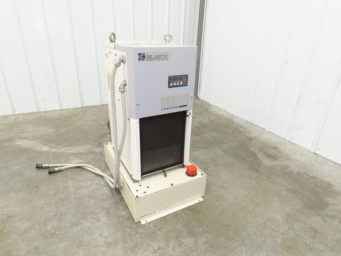 Kanto Seiki CL300A Oilmatic Hydraulic Oil Chiller Temp Regulator 220V 3Ph