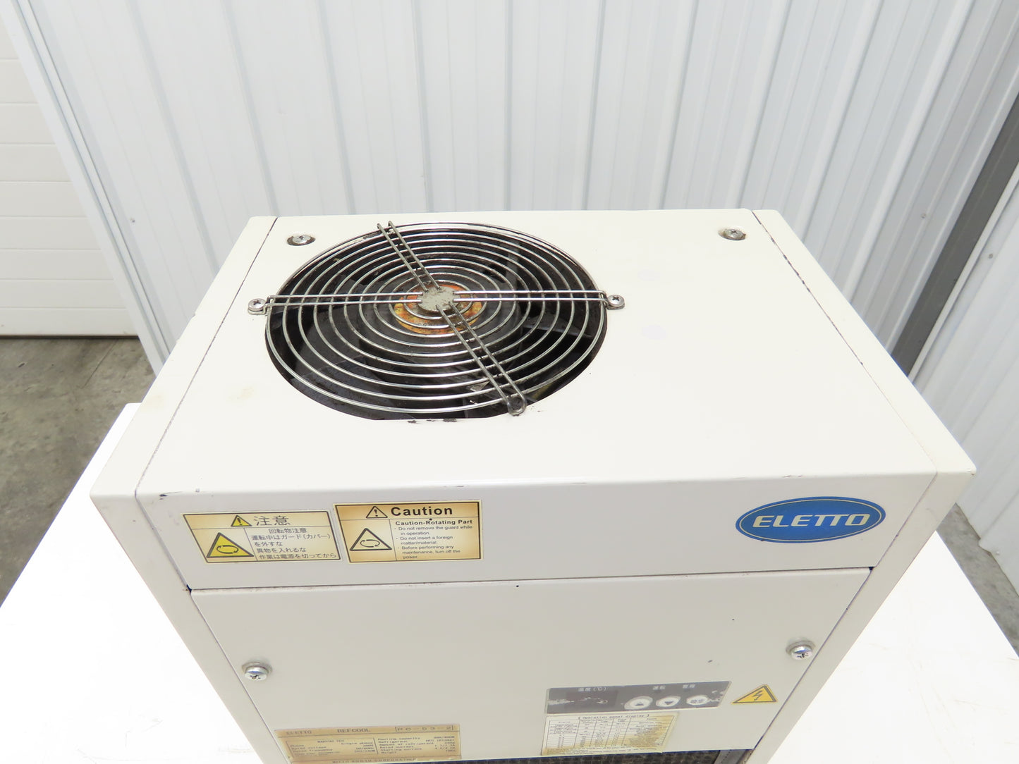 Eletto PC-53-2 Refcool Hydraulic Oil Chiller Temp Regulator 220V 1Ph Nitto Kogyo