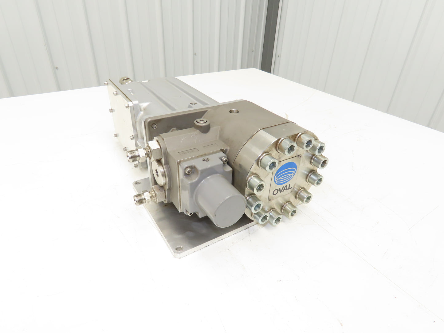 Oval Corp LHS1G020CH1100-120 Hi Shot Servo 1 Fuel Flow Meter 0.1-30 L/Hr 12MPa