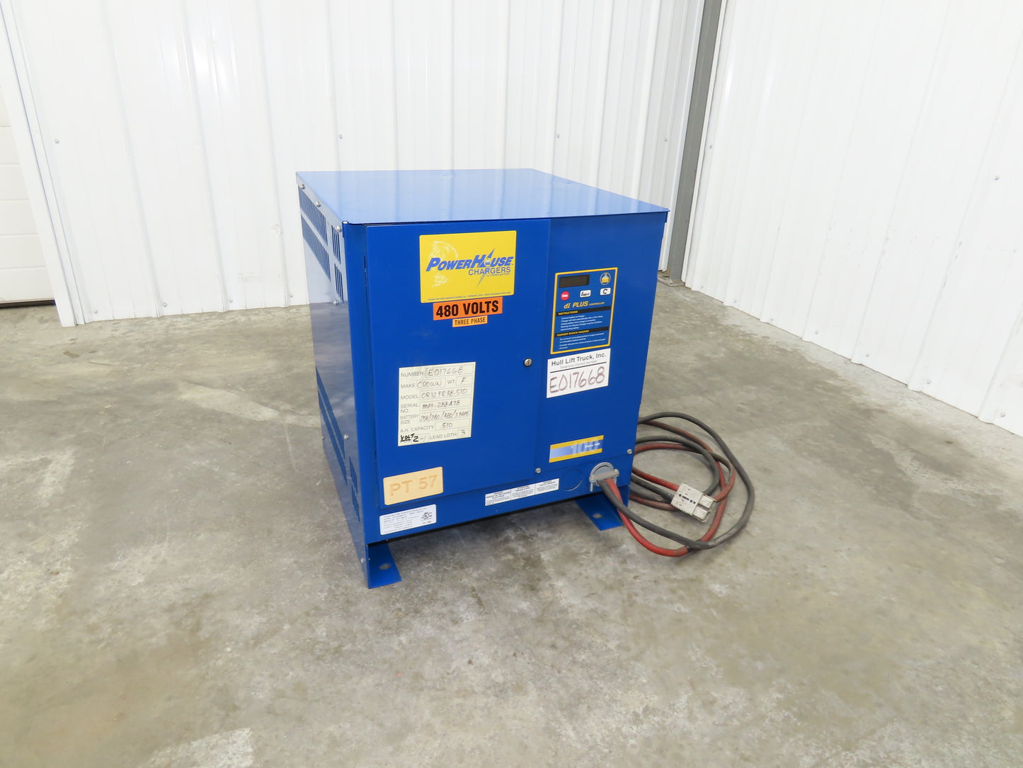 Crown Battery Powerhouse Forklift Charger 24V 510AH 97A 230/460v 3pH