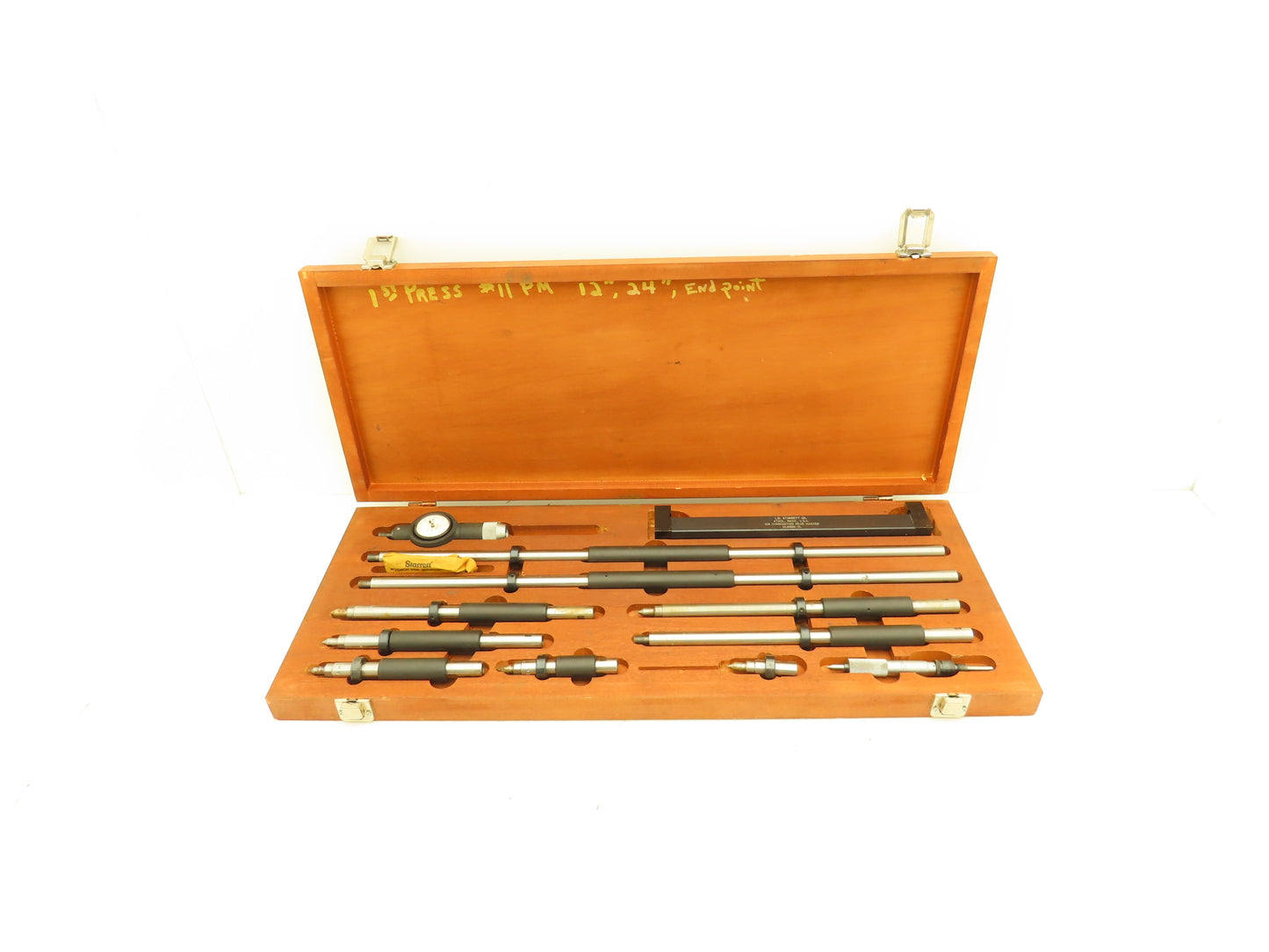 Starrett 128AZ Inside Micrometer Set Combination Head & Inside Micrometer