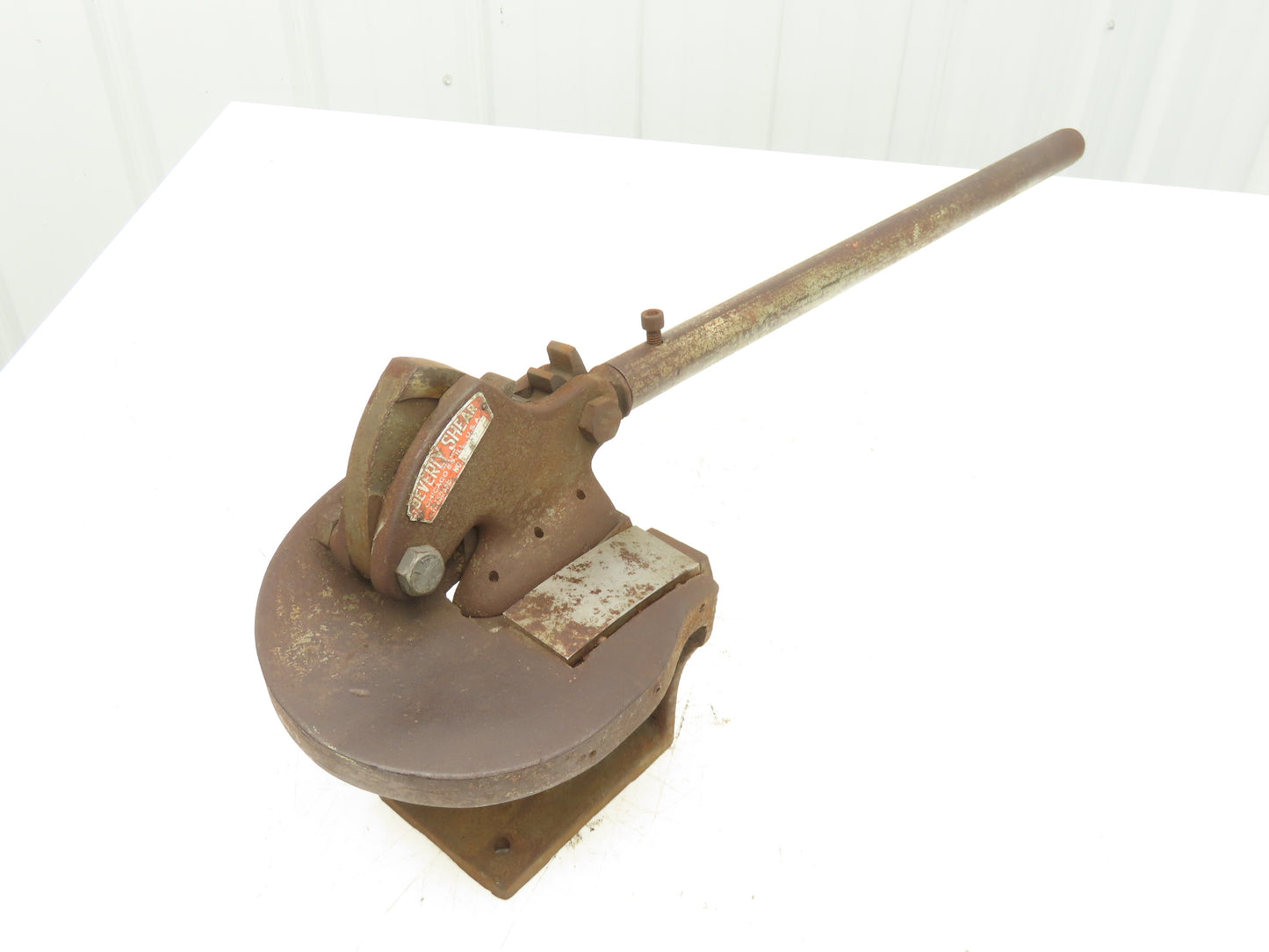 Beverly B2 Shear Throatless Sheetmetal Tool Tools Shop Garage Metal Cutter