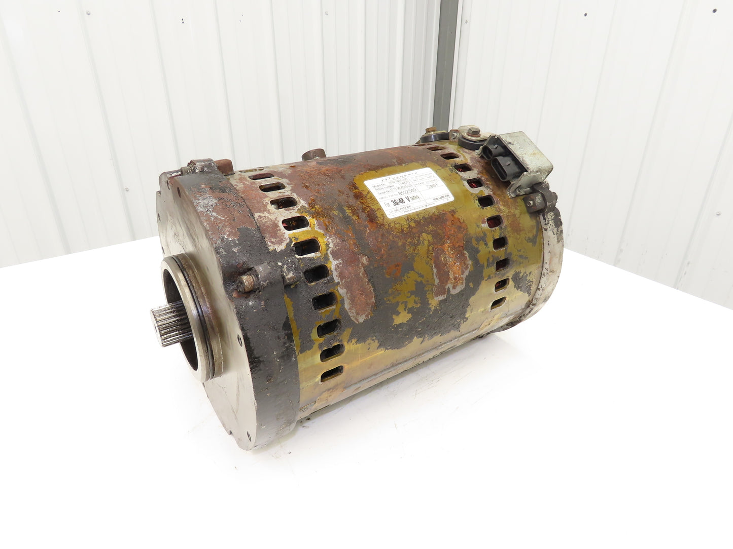 Danaher Controls TSW 180/6-200 Hyster Forklift E60Z Traction Motor 36/48V 961RPM
