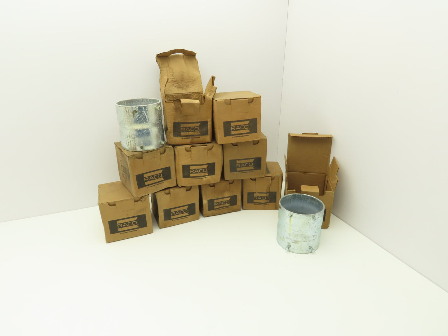 Raco Hubbell 2156 IMC EMT Set Screw Conduit Coupling 4" Lot of 10