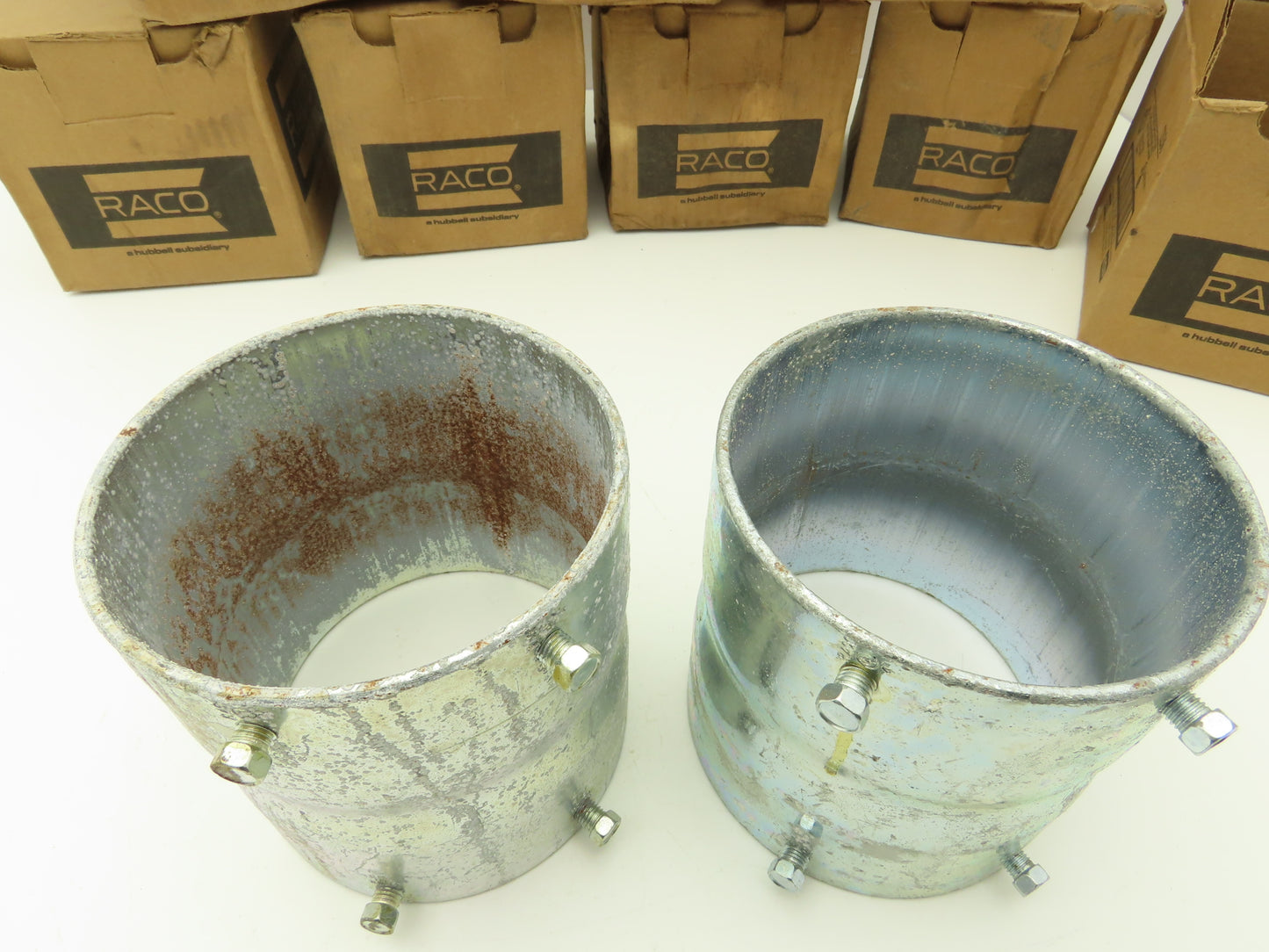 Raco Hubbell 2156 IMC EMT Set Screw Conduit Coupling 4" Lot of 10