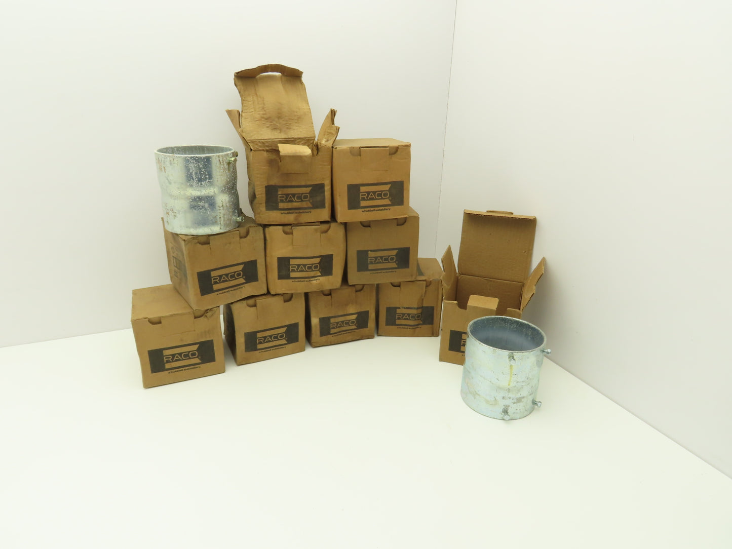 Raco Hubbell 2156 IMC EMT Set Screw Conduit Coupling 4" Lot of 10