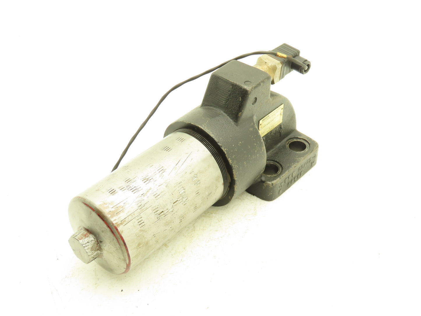 Hycon Hydac 5036204-4 Hydraulic Filter 3600psi 4-Bolt SAE w/Indicator